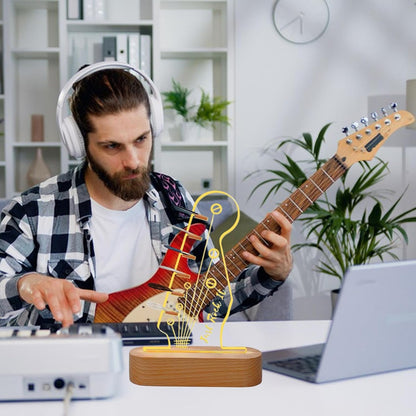 🔥Last 4 hours Sale: Save 50% -Light Up Guitar Pick Holder