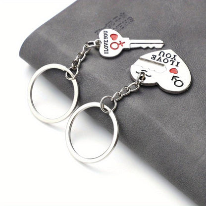 ❤️‍🔥LAST DAY 💕 I Love You Couples Keychains for Him and Her