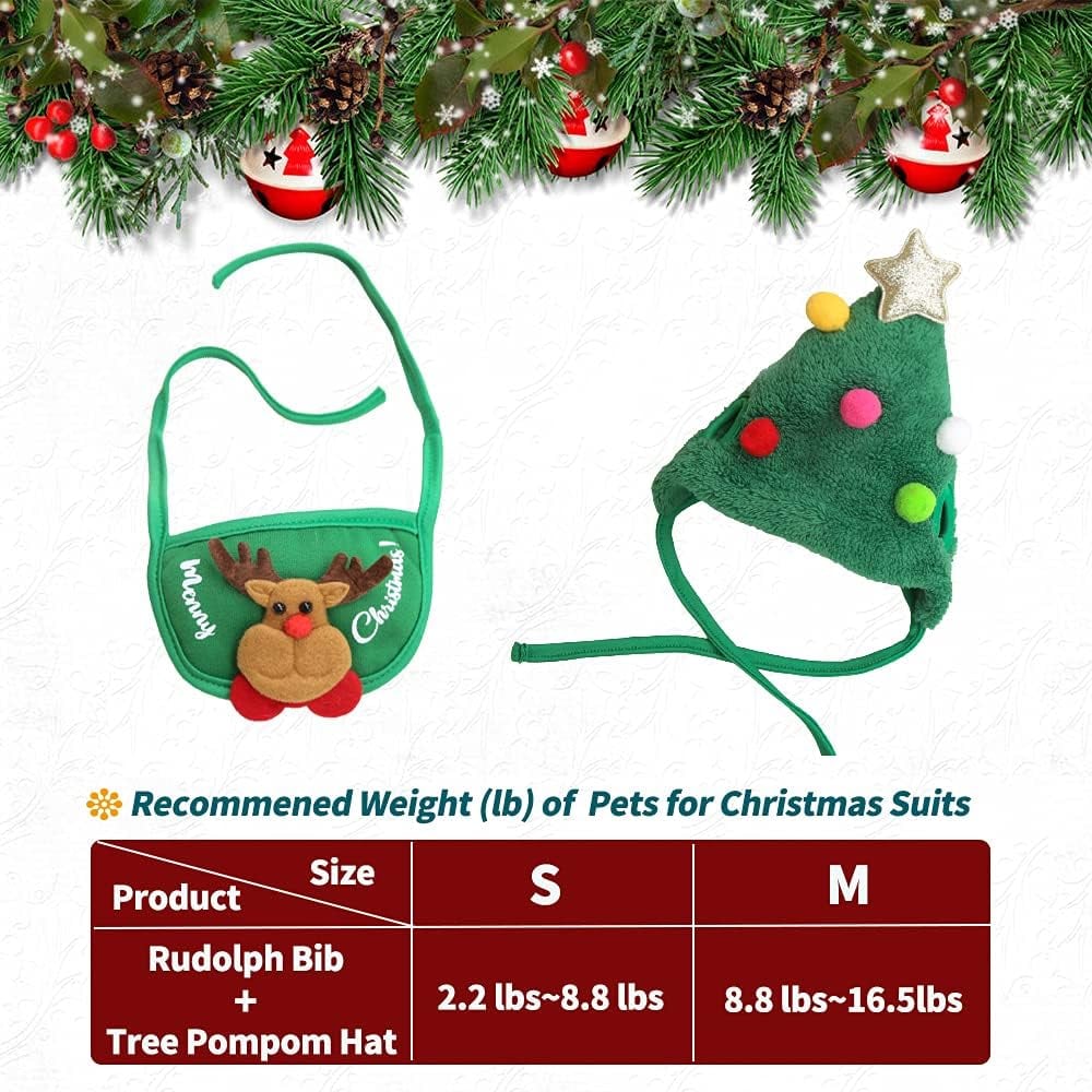 🔥LAST DAY SALE 50% OFF🎁Adorable Christmas Tree Pom-Pom Hat