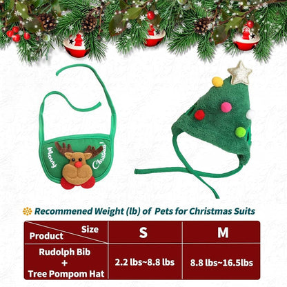 🔥LAST DAY SALE 50% OFF🎁Adorable Christmas Tree Pom-Pom Hat