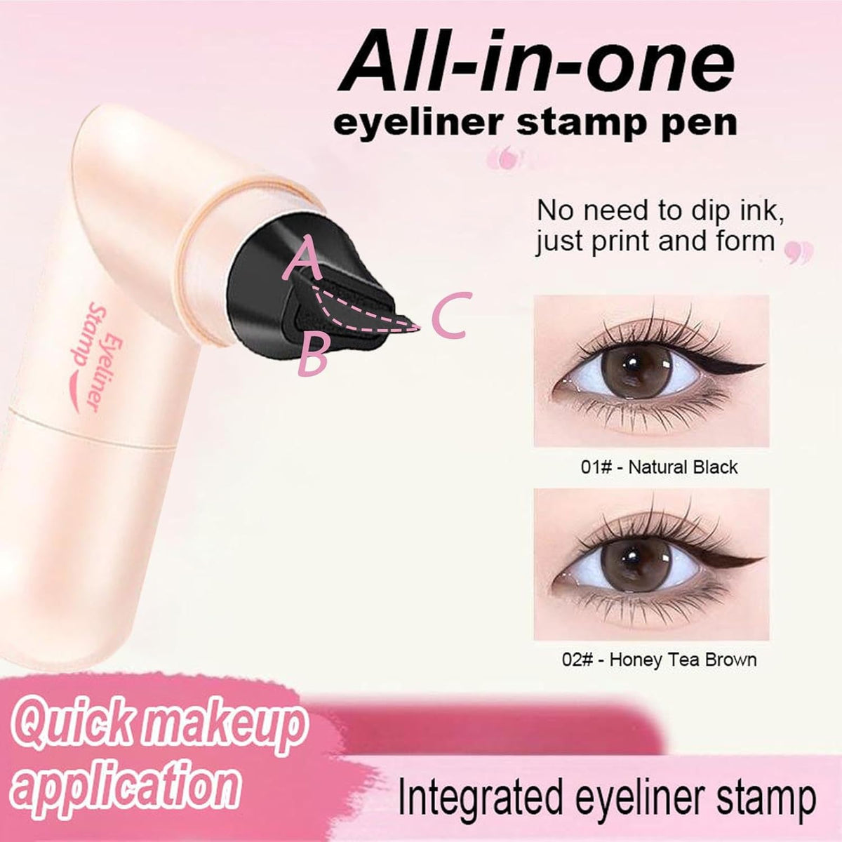 Waterproof Winged Eyeliner Stamp