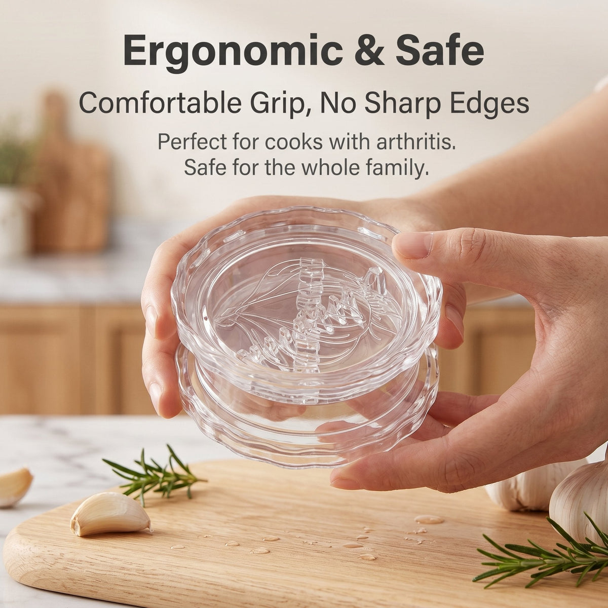 🎁Hot Sale 49% OFF🔥2-Pack Manual Garlic Twister & Masher