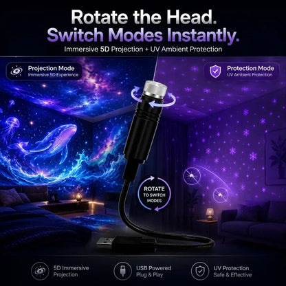 🔥Last Day Promotion 70% OFF🔥Night Light Projector 🔥- Smart Holographic Star Projector