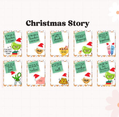 🔥LAST DAY 50% OFF-🎄Christmas card book-👩‍🏫If You Give a Teacher A Cookie Book📚