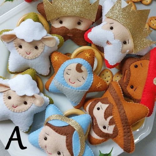 🔥Last Day 50% OFF ✝️🪡DIY Christmas Nativity Star Sewing Kit