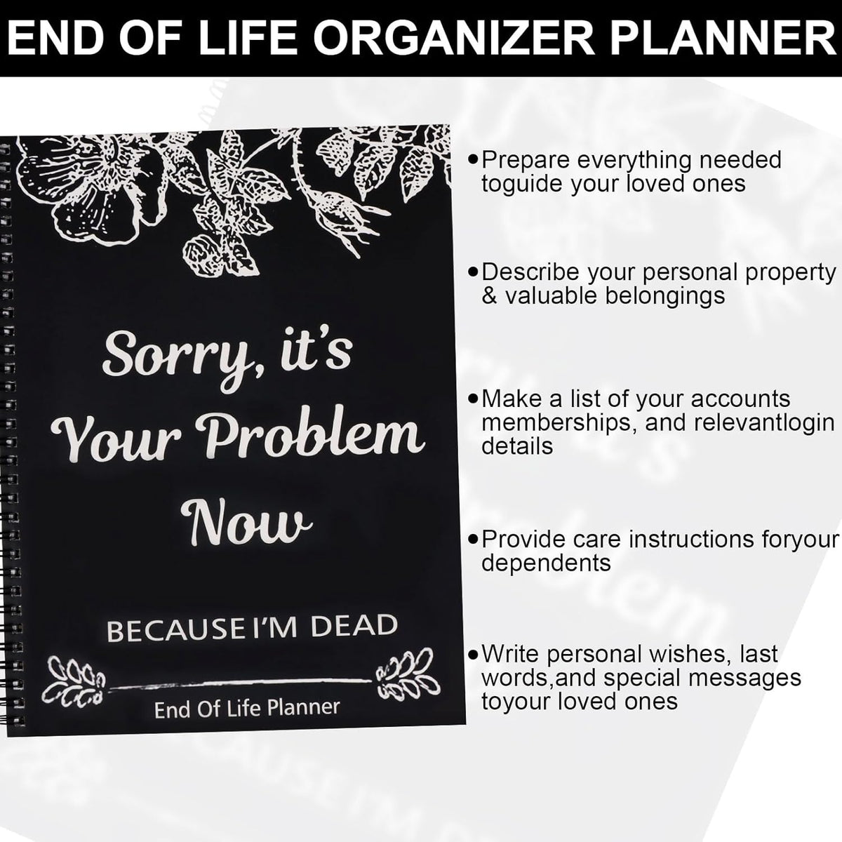 🔥Last Day 50% OFF📕End of Life Planner 2026