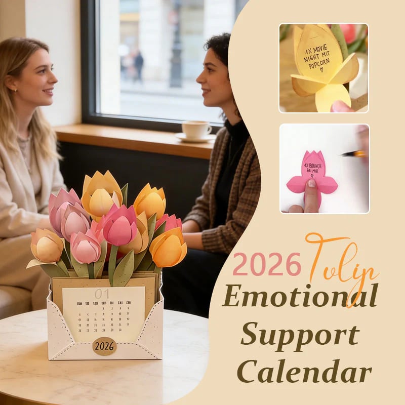 🌸2026 Tulip Emotional Support Calendar