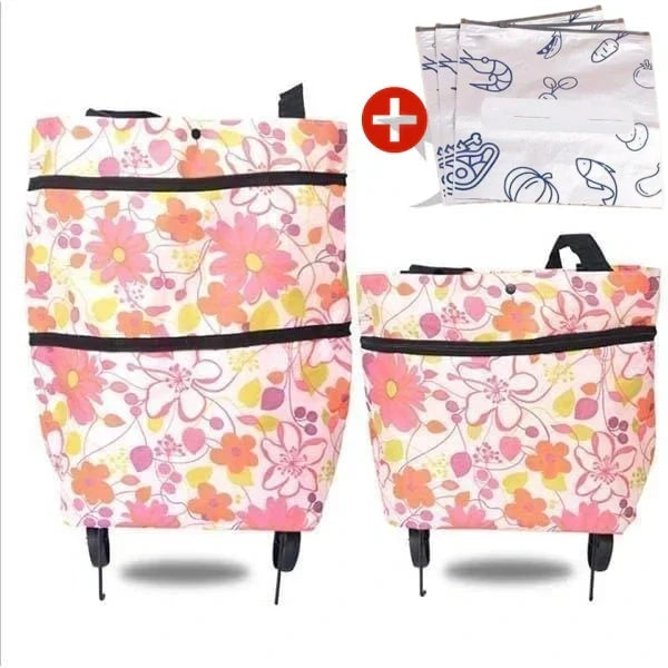 🏆Last Day Promotion 50% OFF!!💞Foldable 2-in-1 Shopping Bag