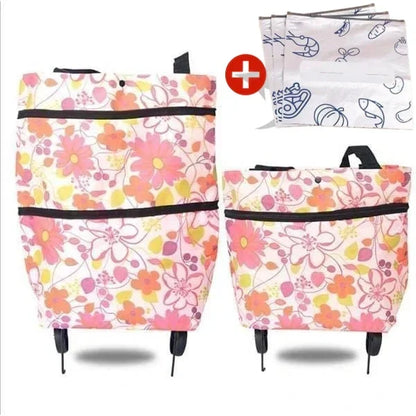 🏆Last Day Promotion 50% OFF!!💞Foldable 2-in-1 Shopping Bag