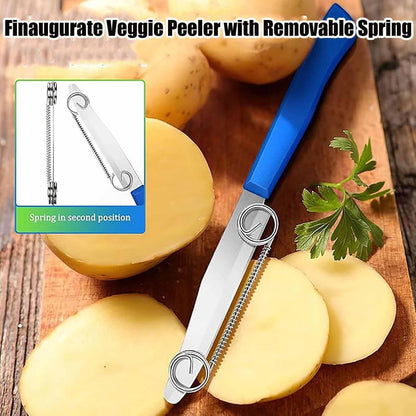 🔥LAST DAY 49% OFF - ✨Practical 2-in-1 Peeling & Slicing Knife