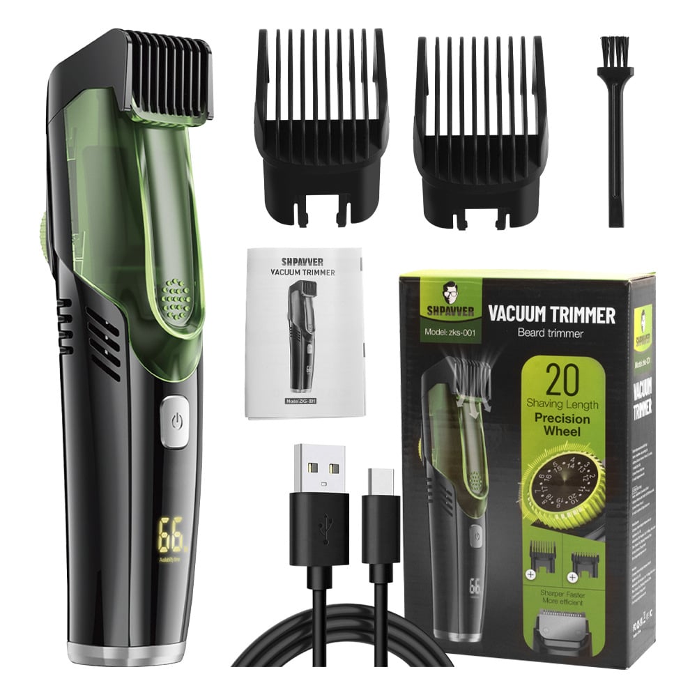 🔥LAST DAY PROMOTION SAVE 49%🔥Vacuum Beard Shaver for Men