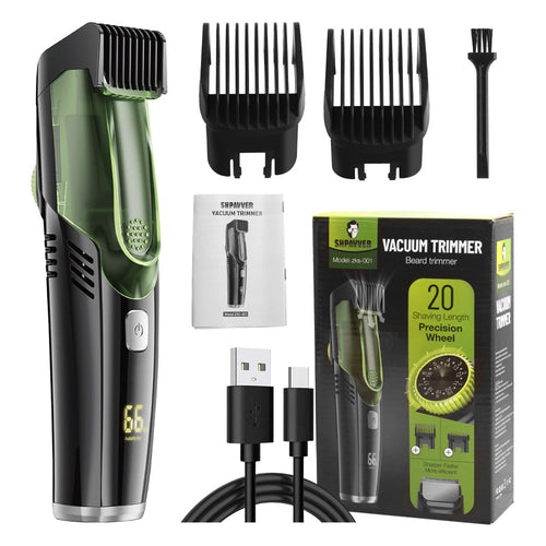 🔥LAST DAY PROMOTION SAVE 49%🔥Vacuum Beard Shaver for Men