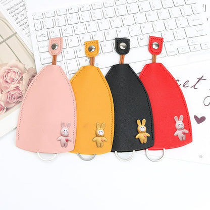 🔥LAST DAY 50% OFF - 🐰✨Cute Fruits PU Leather Key Bag