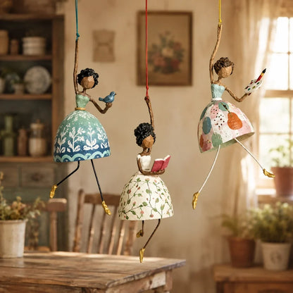 🌈Whimsical Dancing Lady Hanging Ornament
