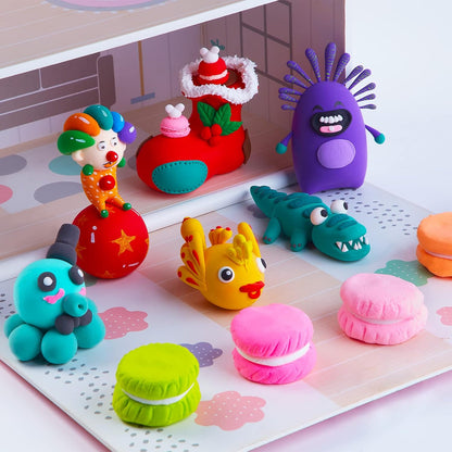 🔥Last Day 50% OFF - 🎨✨Colors Modeling Clay Kit with 3 Sculpting Tools