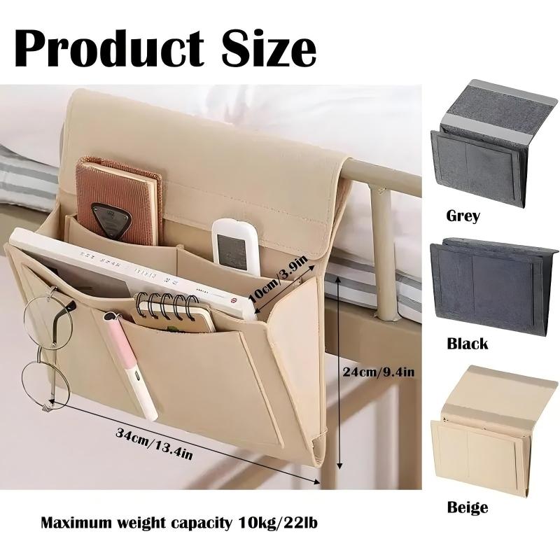 Felt Bedside Storage Bag