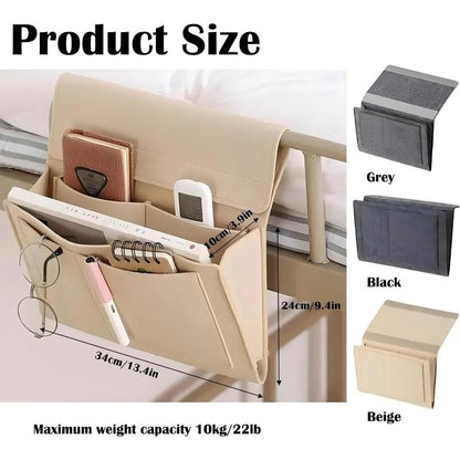Felt Bedside Storage Bag