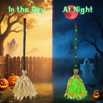🔥Last Day 49% OFF - 🎃🧹Floating Witch's Broom –Haunted Dancing Moving Broom