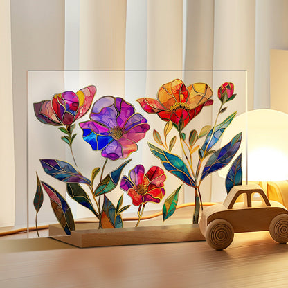🌷🌼2024 NEW - 🌻🌺Painted Colorful Flower Pattern Decor