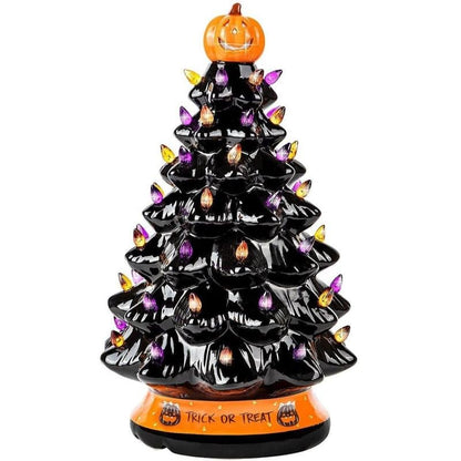 🔥Last 48 hours 57% off -🎄🎃 Halloween Ceramic Christmas Tree ✨
