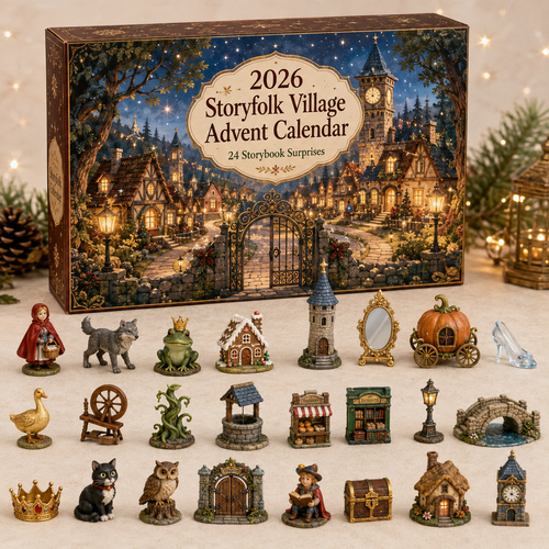 2026 Storyfolk Village Advent Calendar 🏡✨ – 24 Days of Magical Miniature Surprises