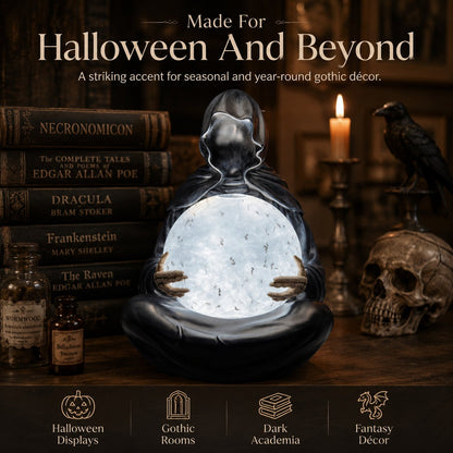 💀 Mystic Reaper Crystal Ball Light