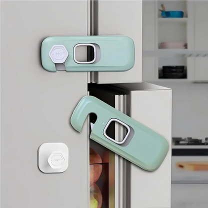 🔒 5-Pack Child Proof Refrigerator & Cabinet Locks