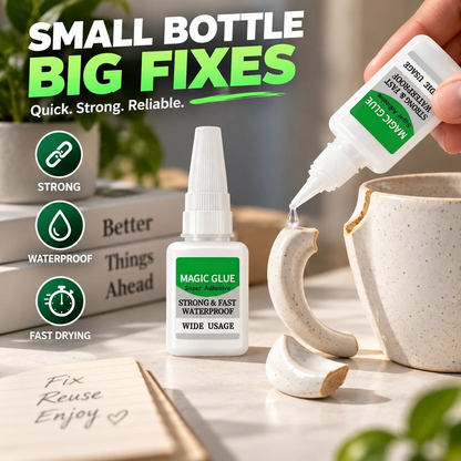 ⚡🔧4PCS Fast-Setting Super Glue 💪✨