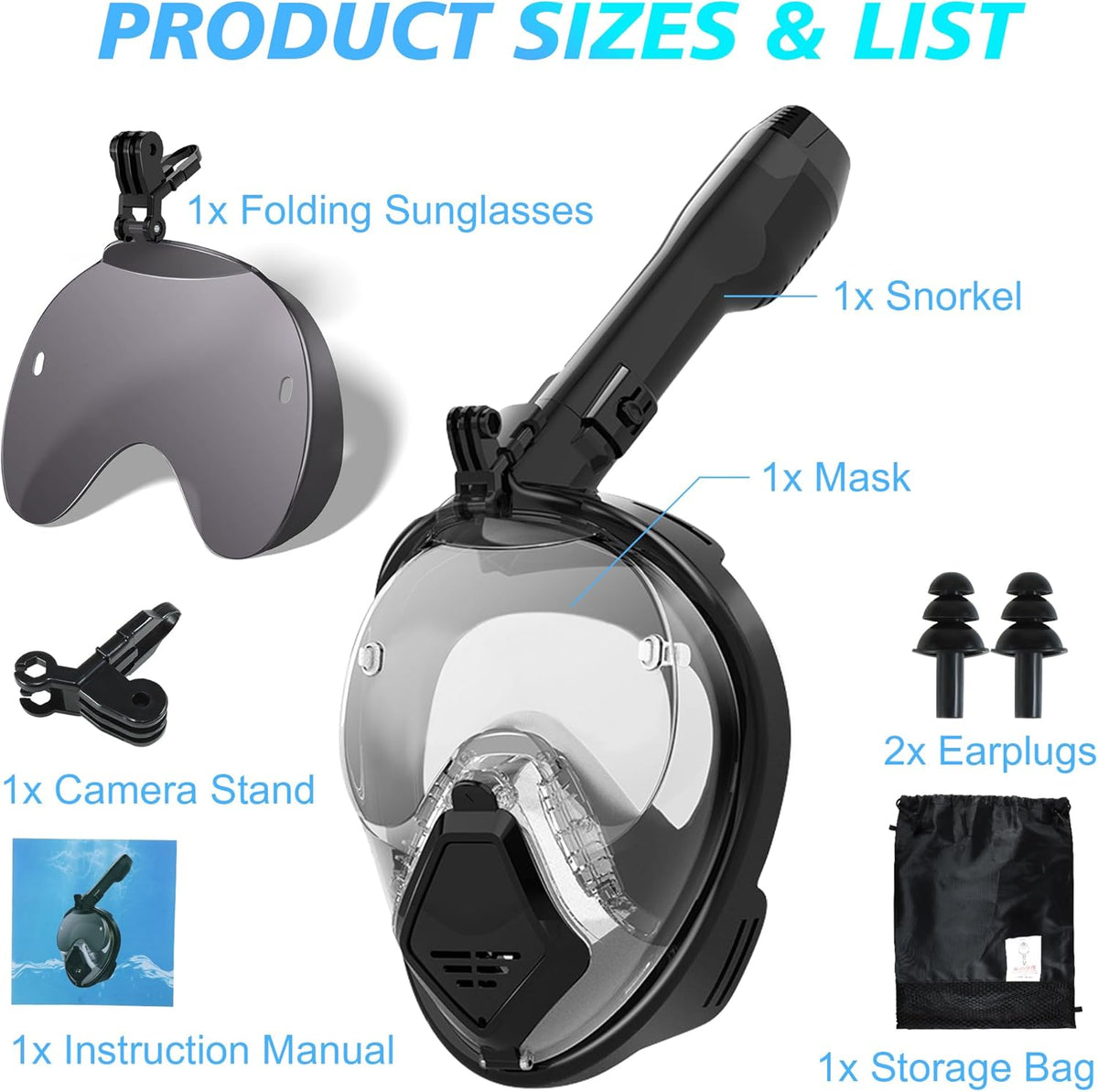 🔥Last Day 49% OFF - 🤿Ultimate Full-Face Snorke (Fog-Free Vision 180° Panoramic View )