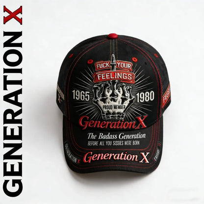 🔥LAST DAY 50% OFF - 🧢Generation X Print Casual Hat