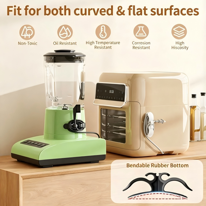 No-Drill Adhesive Cord Organizer Clip, Cable Holder for Kitchen Small Appliances