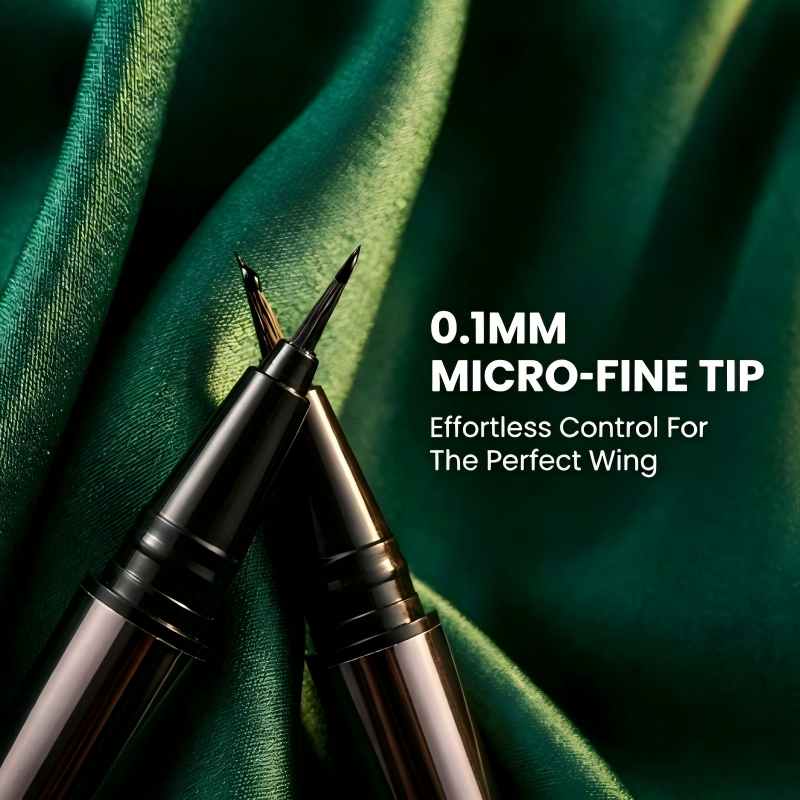 Dual-Tip Long-Lasting Liquid Eyeliner