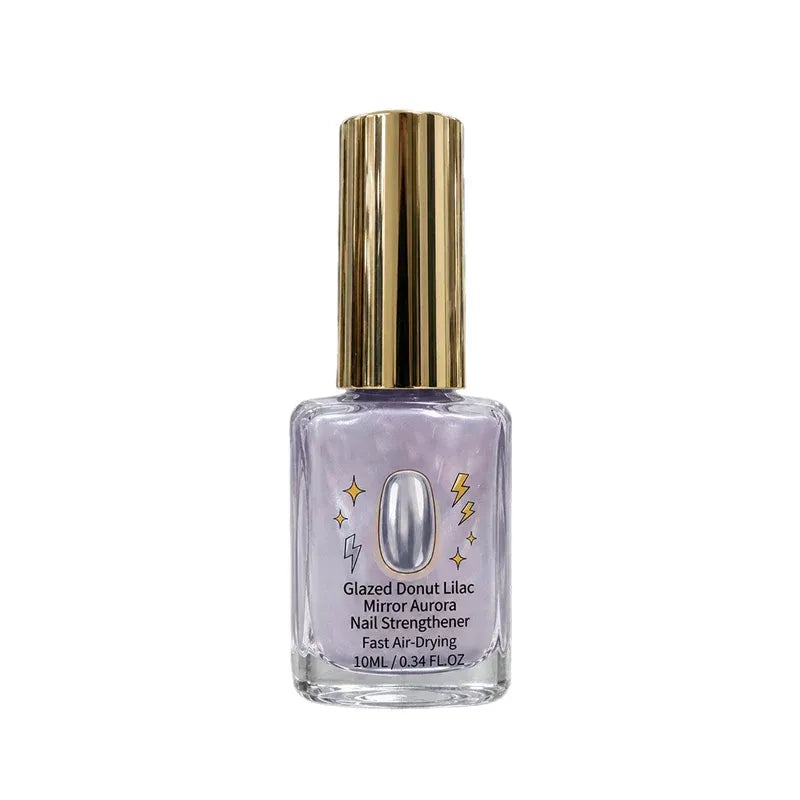 📢📢50% OFF !! ⏰Lilac Glossy Mirror Nail Strengthener✨