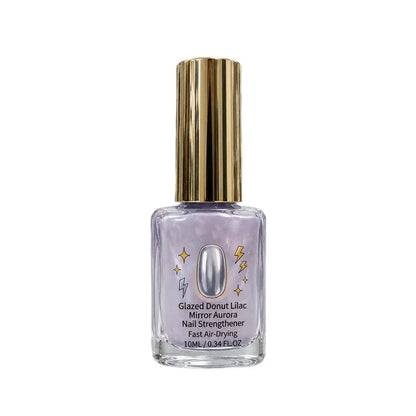 📢📢50% OFF !! ⏰Lilac Glossy Mirror Nail Strengthener✨