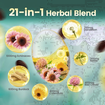 Stycove Lymphatic Drainage — 21-in-1 Advanced Botanical Formula