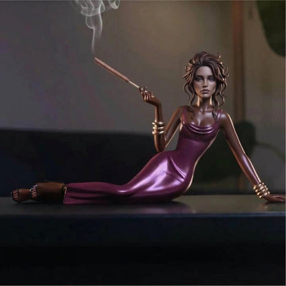 Handcrafted Ceramic Aroma Statue – Where Sculpture Meets Serenity