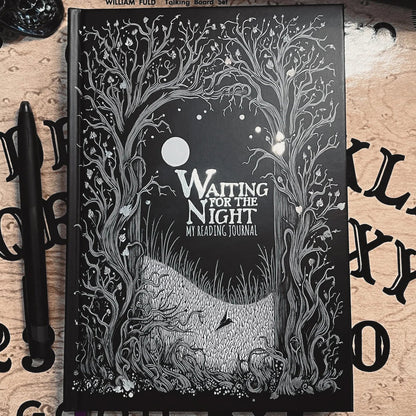 🔥Last Day 49% OFF - 📖The Essential Reading Journal: Waiting for the Night Edition(📚Hardcover & Durability Line)