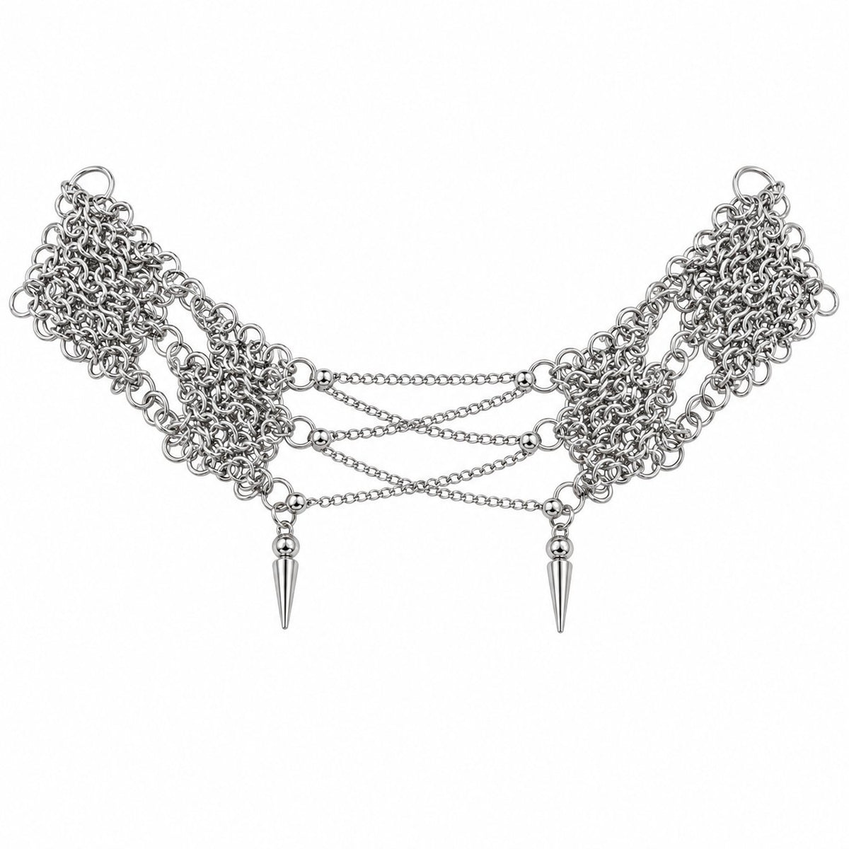 🔥Last Day 50% OFF - 🖤⛓️ Handmade Chainmail Neck Choker