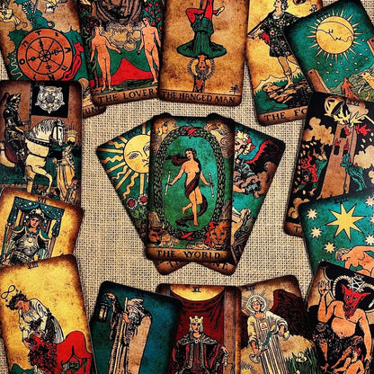 🔥Last 4 hours Sale: Save 50% -Borderless Tarot Reading Deck