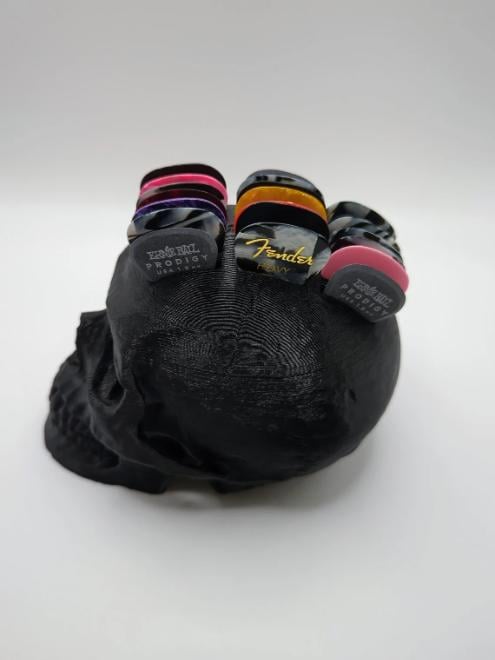💀3D Pick Holder Skull Mohawk🎁