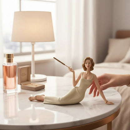Handcrafted Ceramic Aroma Statue – Where Sculpture Meets Serenity