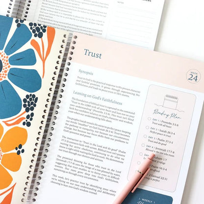 🔥LAST DAY 50% OFF -🙏🏼The Bible In A Year: A 52-Week Journey Through God's Word(✨Hardcover)