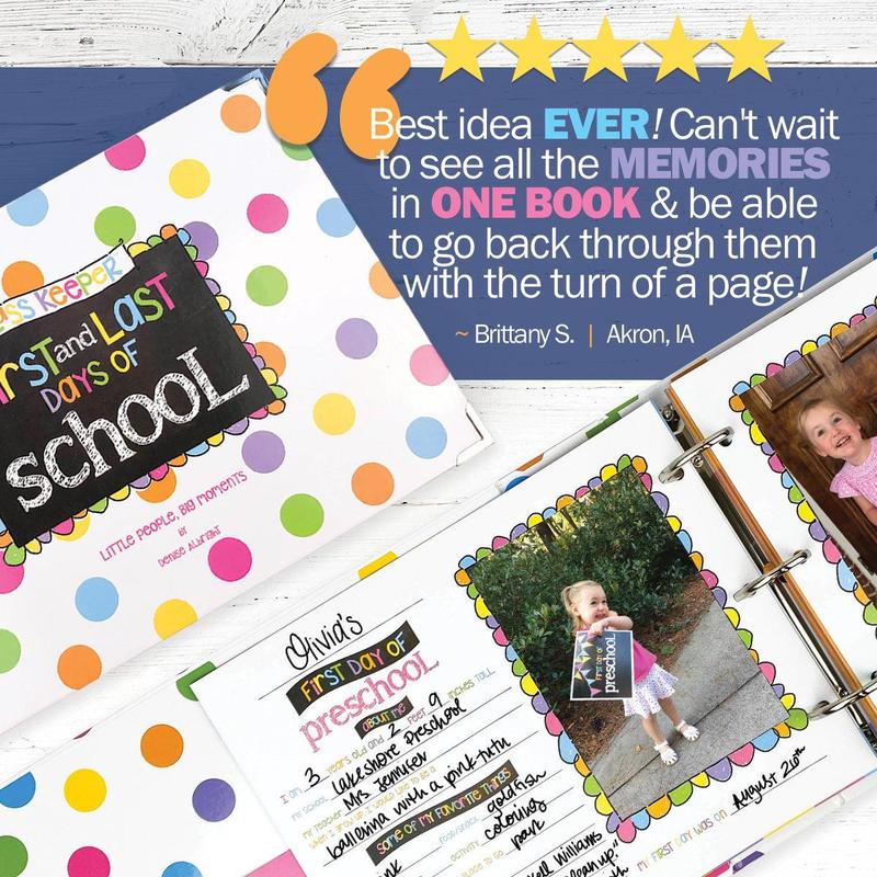 🔥Last 4 hours Sale: Save 50%- School Days Memory Book