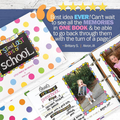 🔥Last 4 hours Sale: Save 50%- School Days Memory Book