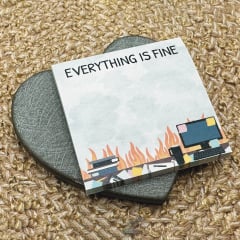 🔥LAST DAY SALE 49% OFF✒Everything Is Fine Sticky Notes