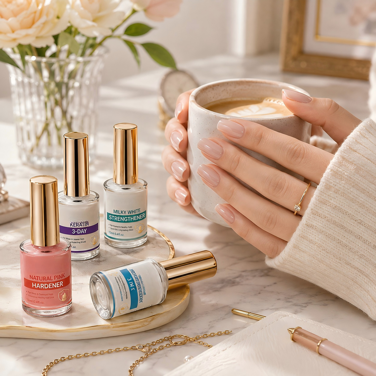 💅✨ 10-in-1 Intensive Nail Repair & Strengthener Treatment