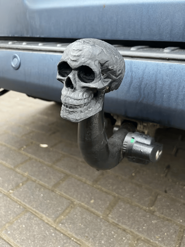 🔥Last 4 hours Sale: Save 49%- 💀Skull Trailer Coupling Cover