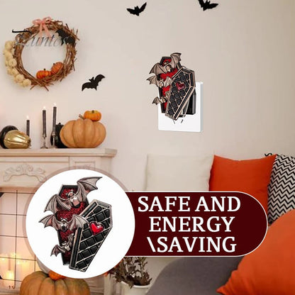 🔥Last Day 49% OFF - 🦇Bat Coffin Aromatherapy Night Light