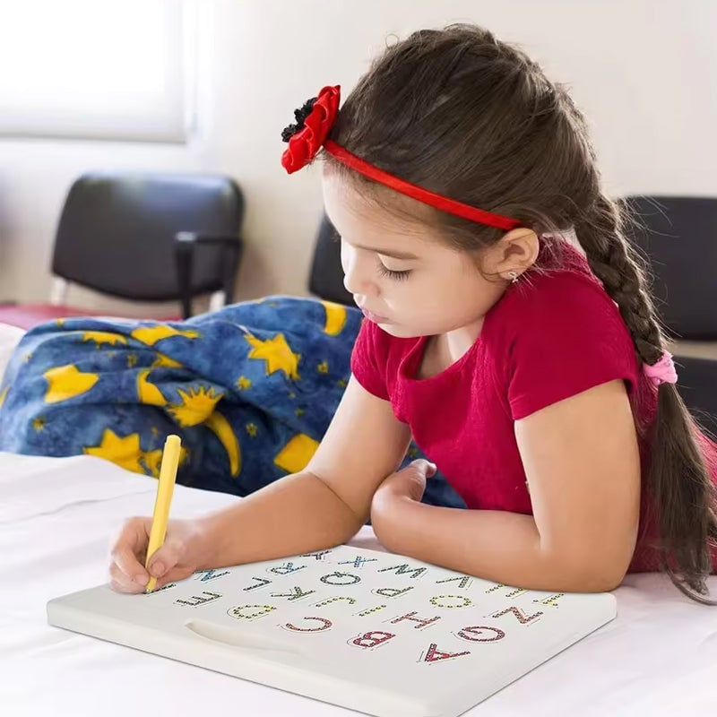 🔥LAST DAY 49% OFF - 2-in-1 Double Sided Magnetic Alphabet Edition