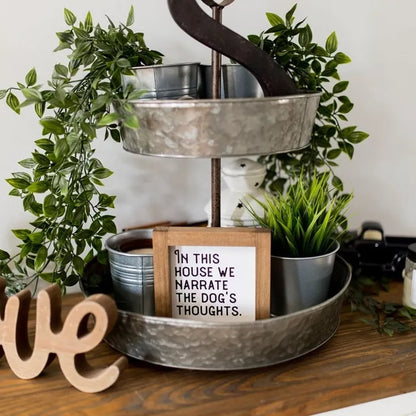 🔥LAST DAY 50% OFF - 😺🐶Pet Slogan Home Decorations